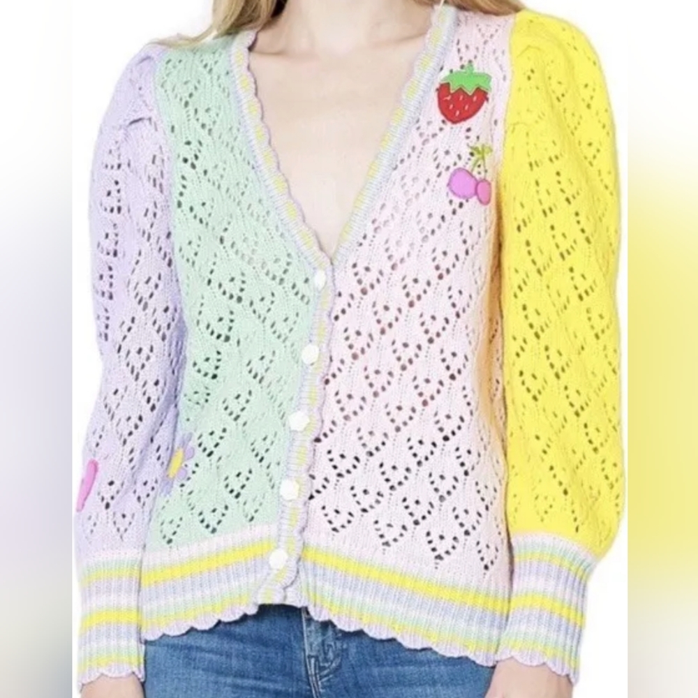 ISO LoveShackFancy Brody Cardigan L or XL